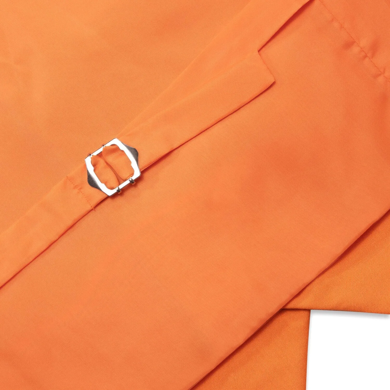 Ties2you Men's Formal Vest Coral Orange Solid Silk Vest Business Suit