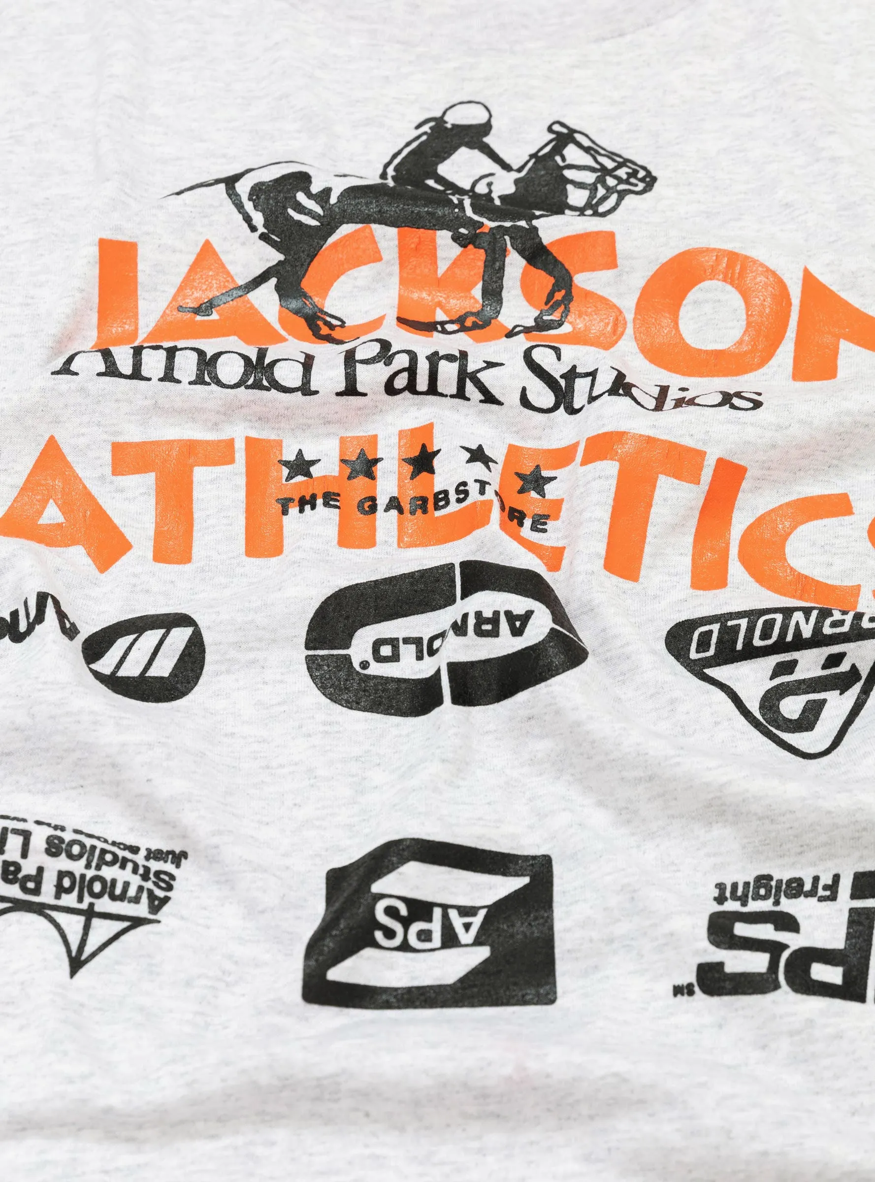 Vintage Jackson Athletics T-Shirt Grey