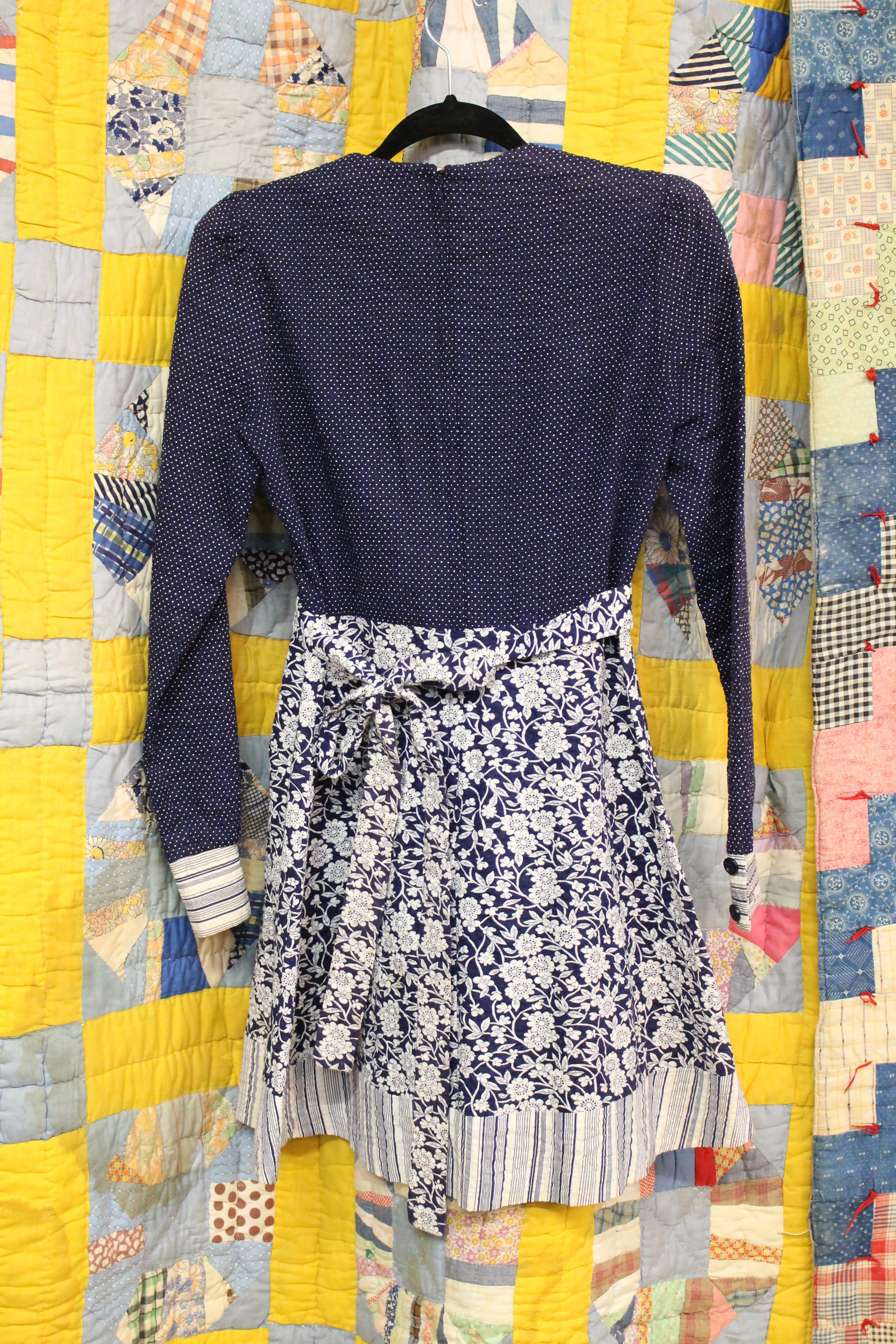 Vintage Jody T of California Short Blue Dress