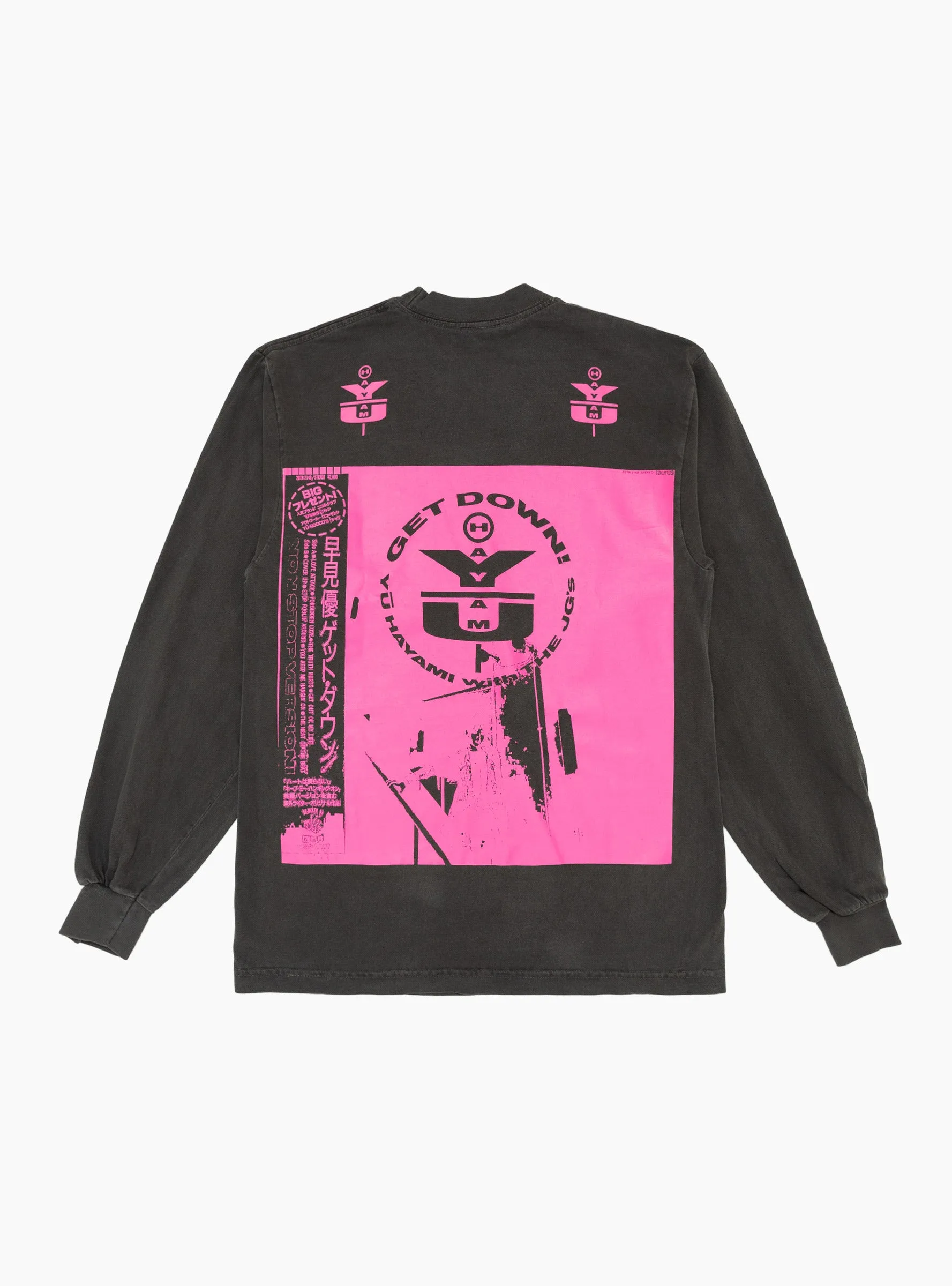 Yui LS T-Shirt Vintage Black